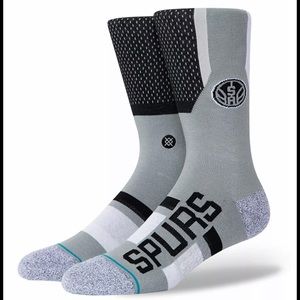 San Antonio Spurs Stance Shortcut Crew Socks